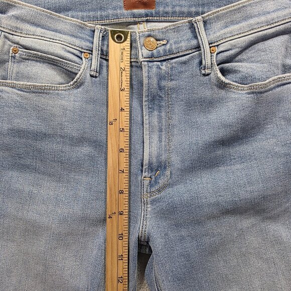 Mother Jeans Womens 30 Mid Rise Dazzler Ankle In The Blink Of An Eye Made USA - Picture 10 of 11